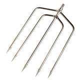 Stainless Steel Prong Harpoon Fish Fork Fishing Ice Breaker AccessoryTackleTool