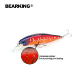 Bearking A+ 2017 hot model fishing lures hard bait 7color for choose 10cm 15g minnow,quality professional minnow depth0.8-1.5m
