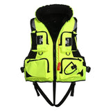 1Pcs Adult Life Jacket Adjustable Safety Life Jacket Survival Vest Swimming Boating Fishing Ski Drifting Vest L-2XL Sizes Jacket