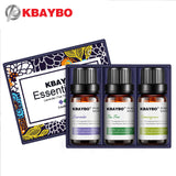 KBAYBO essential oils for aromatherapy diffusers	lavender tea tree lemongrass tea tree rosemary Orange oil