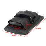 Outdoor Hunting Rotatable Flashlight Pouch Tactical Combat Utility Flashlight Holster Case Durable Electronic Torch Belt Carrier