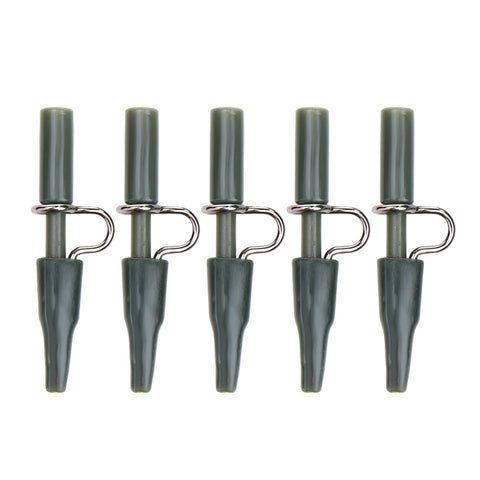 20Pcs/Set European Fishing Heavy Duty Lead Clip For Carp Fishing Pesca Accessories Silica Gel Carp End Fixed Line Fishing Tackle