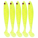 5pcs 7.5cm Fishing Lures Baits Soft Lure Artificial Silicone Bait Fishing Tackle Outdoor Fake Lure Pesca Accessories Hot Sale