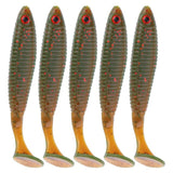 5pcs 7.5cm Fishing Lures Baits Soft Lure Artificial Silicone Bait Fishing Tackle Outdoor Fake Lure Pesca Accessories Hot Sale