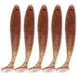 5pcs 7.5cm Fishing Lures Baits Soft Lure Artificial Silicone Bait Fishing Tackle Outdoor Fake Lure Pesca Accessories Hot Sale