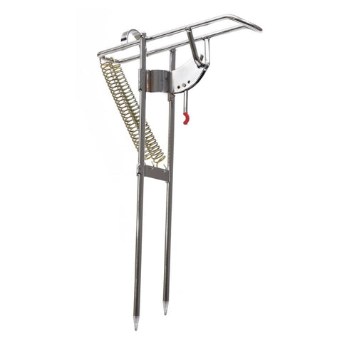 High Steel Automatic fishing rod mount spring fishing pole holder sea rod Anti-Rust fish tackle supplies Nickel Plated Strength