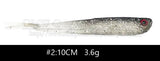 DAGEZI 3 size Soft Fishing Lure 10Pcs/lot   Fishing Tackle Baits Soft Fishing Lures Fishing Baits
