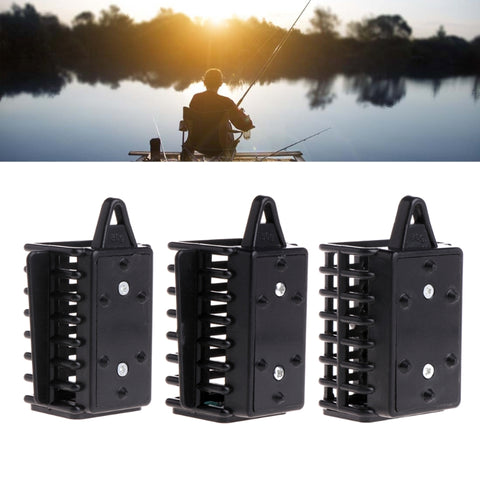 Carp Fishing Cage Feeder Bait Trap Lure Lead Sinkers River Lakes 30g 50g 70g New